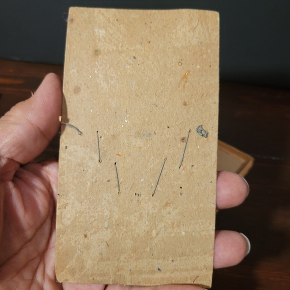 Vintage Carved Hand Painted Bone Appetizer Fork Set of 6 - Picture 5 of 6